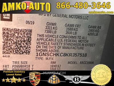 2019 Chevrolet Suburban LT   - Photo 39 - Temple Hills, MD 20748