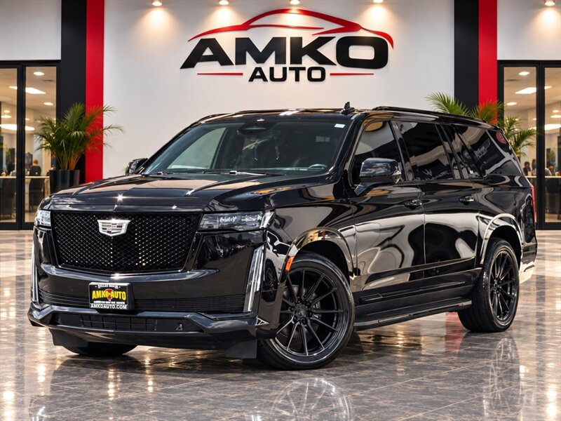 Black Raven 2021 Cadillac Escalade ESV SUV / Crossover Four-Wheel Drive Automatic