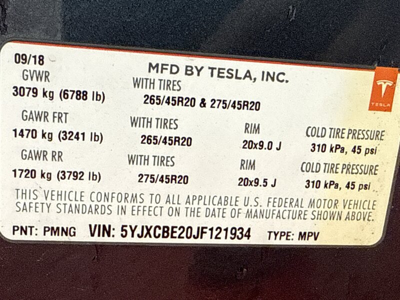 2018 Tesla Model X 100D - Photo 40 - Temple Hills, MD 20748
