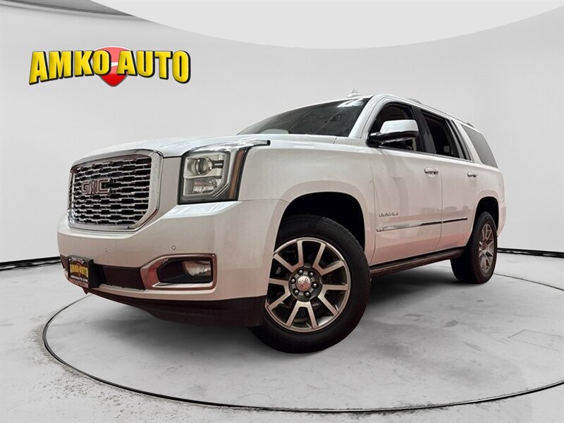 White Frost Tricoat 2016 GMC Yukon Denali 4WD SUV / Crossover Four-Wheel Drive Automatic