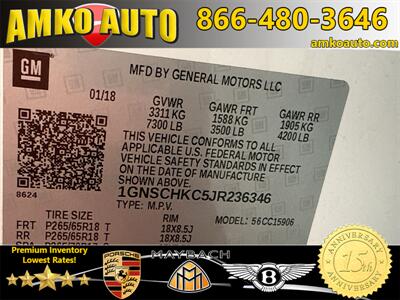 2018 Chevrolet Suburban LT   - Photo 38 - Laurel, MD 20724