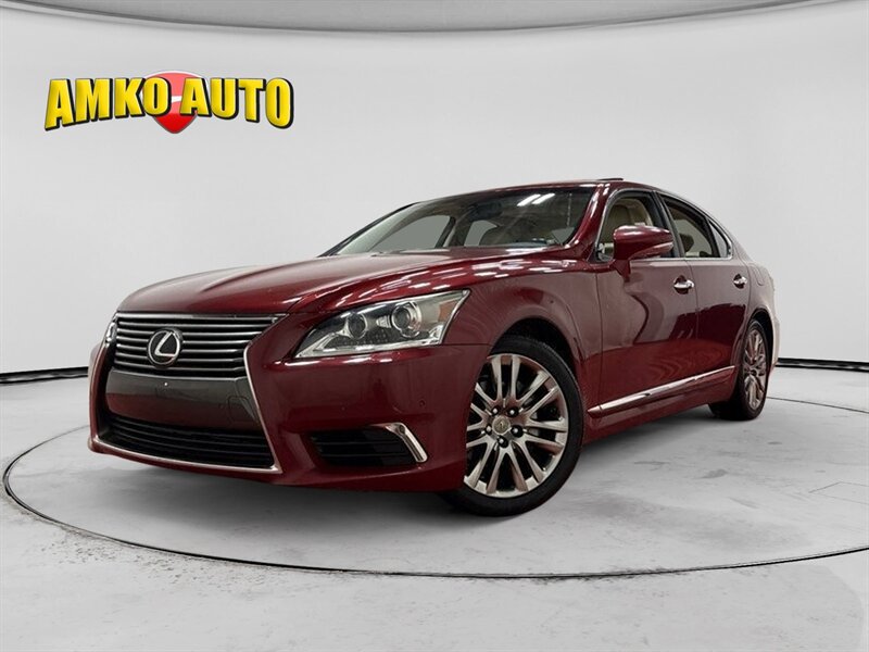 Matador Red Mica 2014 Lexus LS 460 RWD Sedan Rear-Wheel Drive Automatic