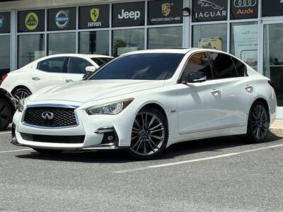 2018 INFINITI Q50 Red Sport 400 Sedan