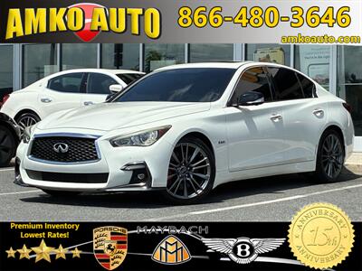 2018 INFINITI Q50 Red Sport 400   - Photo 1 - Temple Hills, MD 20748