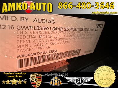 2017 Audi A8 L 3.0T quattro   - Photo 56 - Laurel, MD 20724