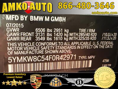 2015 BMW X6 M   - Photo 50 - Laurel, MD 20724