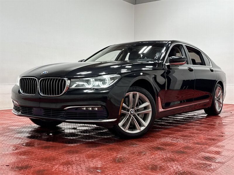Carbon Black Metallic 2017 BMW 7 Series Sedan All-Wheel Drive Automatic