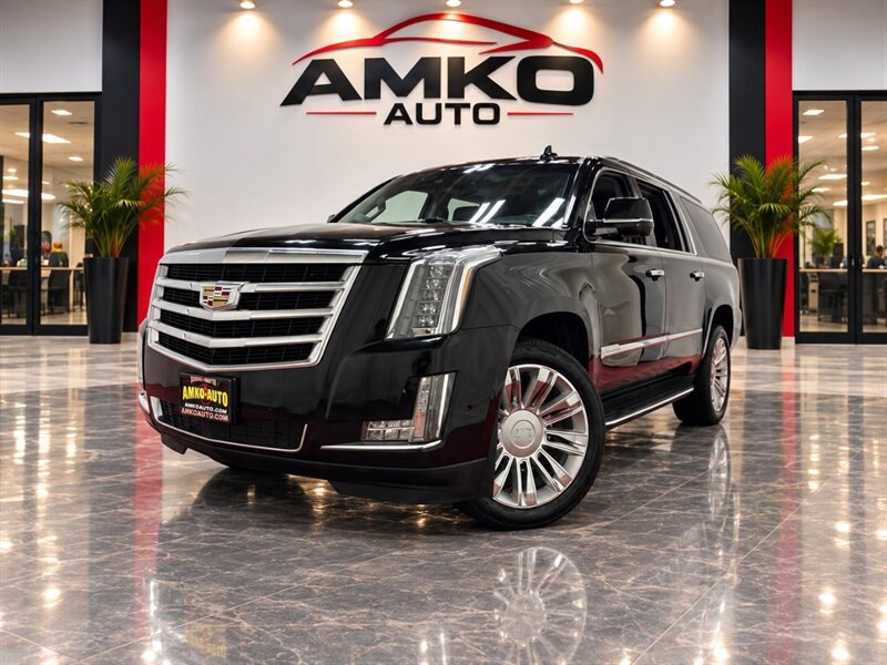 Black Raven 2018 Cadillac Escalade ESV SUV / Crossover Four-Wheel Drive Automatic