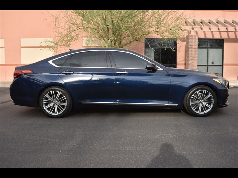 Adriatic Blue 2019 Genesis G80 Sedan Rear-Wheel Drive 8-Speed Automatic