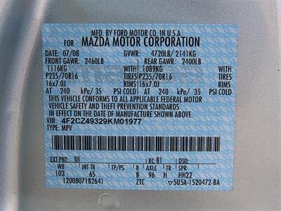 2009 Mazda Tribute Hybrid Grand Touring   - Photo 33 - Palm Desert, CA 92211
