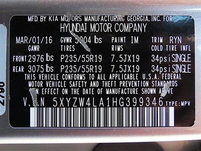 2017 Hyundai SANTA FE Sport 2.0T Ultimate - Photo 40 - Palm Desert, CA 92211