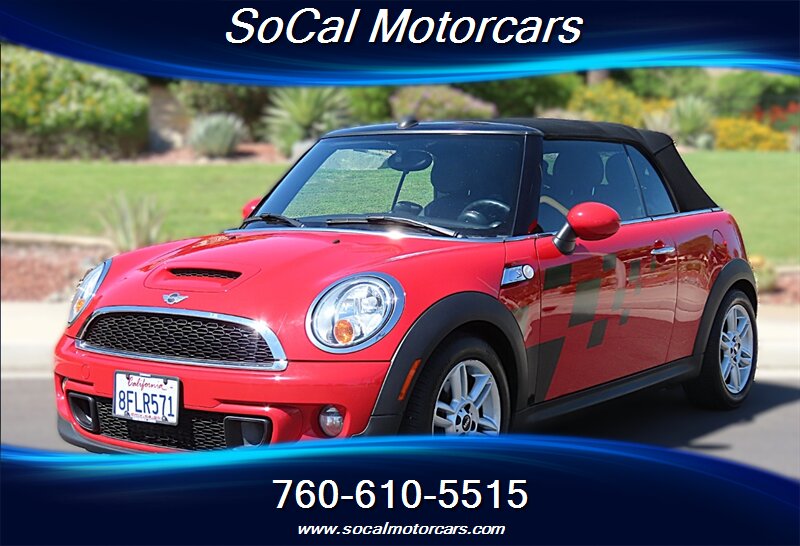 2013 MINI Convertible Cooper S   - Photo 1 - Palm Desert, CA 92211