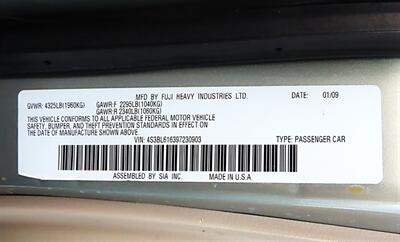 2009 Subaru Legacy 2.5i Special Edition - Photo 34 - Palm Desert, CA 92211