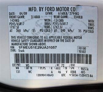 2009 Ford Explorer Sport Trac XLT   - Photo 24 - Palm Desert, CA 92211