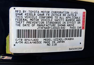 2002 Lexus SC 430   - Photo 37 - Palm Desert, CA 92211