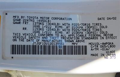 2002 Lexus RX 300 - Photo 38 - Palm Desert, CA 92211