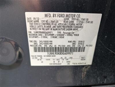 2013 Lincoln MKS   - Photo 27 - Knoxville, TN 37919