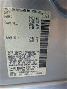 2023 Nissan Altima 2.5 SV   - Photo 27 - Knoxville, TN 37919