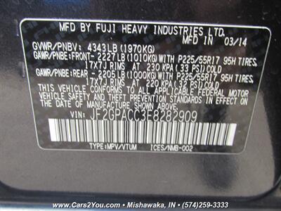 2014 Subaru XV Crosstrek 2.0i Premium AWD   - Photo 28 - Mishawaka, IN 46545