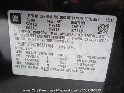 2017 Chevrolet Equinox LT AWD   - Photo 32 - Mishawaka, IN 46545