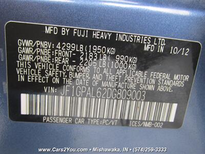 2013 Subaru Impreza 2.0i Sport Premium AWD   - Photo 25 - Mishawaka, IN 46545