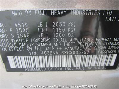 2016 Subaru Legacy 2.5i Limited AWD   - Photo 29 - Mishawaka, IN 46545