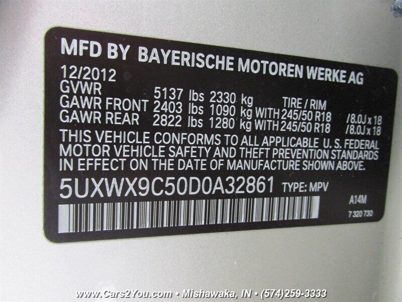 2013 BMW X3 xDrive28i AWD - Photo 39 - Mishawaka, IN 46545
