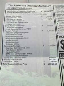 2013 BMW X3 xDrive28i AWD - Photo 39 - Mishawaka, IN 46545