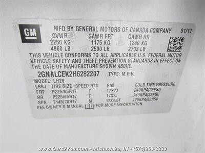 2017 Chevrolet Equinox LT   - Photo 28 - Mishawaka, IN 46545