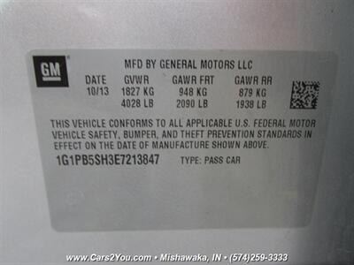 2014 Chevrolet Cruze LS Manual   - Photo 26 - Mishawaka, IN 46545