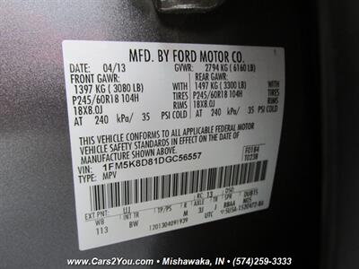 2013 Ford Explorer XLT 4x4   - Photo 35 - Mishawaka, IN 46545