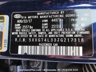 2018 Kia Optima LX   - Photo 33 - Mishawaka, IN 46545