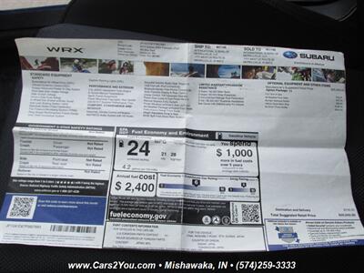 2015 Subaru WRX Premium AWD - Photo 36 - Mishawaka, IN 46545