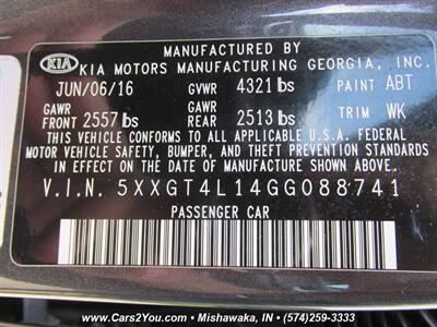 2016 Kia Optima Turbo   - Photo 33 - Mishawaka, IN 46545