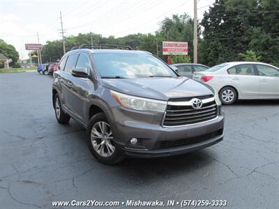2015 Toyota Highlander XLE 4x4   - Photo 1 - Mishawaka, IN 46545