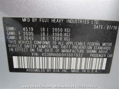 2017 Subaru Legacy 2.5i AWD - Photo 30 - Mishawaka, IN 46545