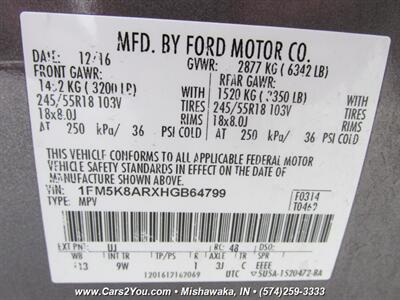 2017 Ford Explorer 4x4   - Photo 28 - Mishawaka, IN 46545