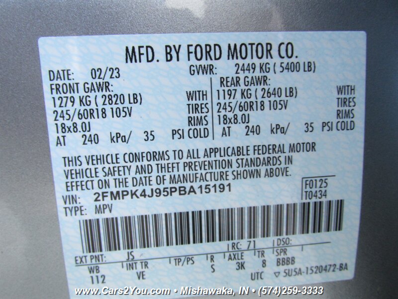 2023 Ford Edge SEL AWD - Photo 35 - Mishawaka, IN 46545