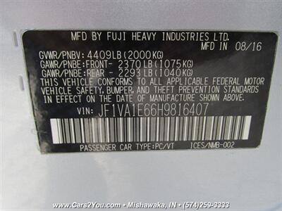 2017 Subaru WRX Premium AWD   - Photo 34 - Mishawaka, IN 46545