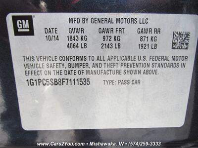 2015 Chevrolet Cruze LT   - Photo 24 - Mishawaka, IN 46545