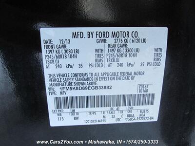 2014 Ford Explorer XLT 4x4   - Photo 31 - Mishawaka, IN 46545