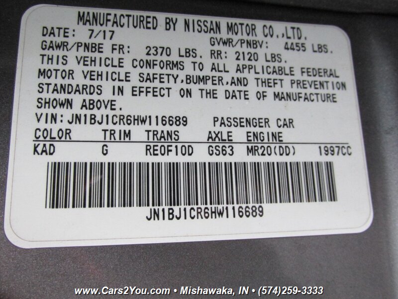 2017 Nissan Rogue Sport SV 4x4 - Photo 29 - Mishawaka, IN 46545