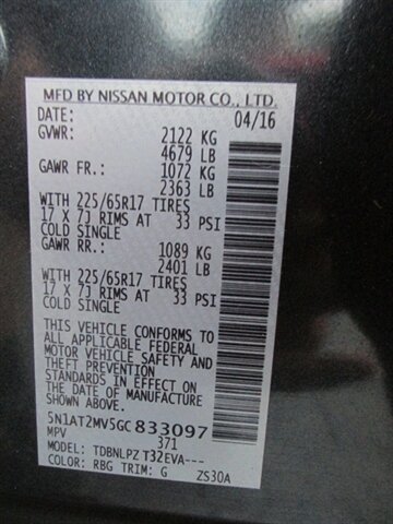 2016 Nissan Rogue 4x4 - Photo 26 - Mishawaka, IN 46545