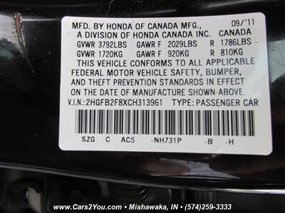 2012 Honda Civic EX   - Photo 29 - Mishawaka, IN 46545