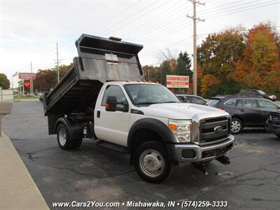 2015 Ford F-450 SUPER DUTY 4x4 DUMP TRUCK   - Photo 1 - Mishawaka, IN 46545