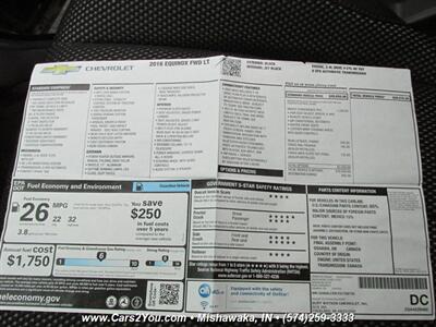 2016 Chevrolet Equinox LT - Photo 36 - Mishawaka, IN 46545