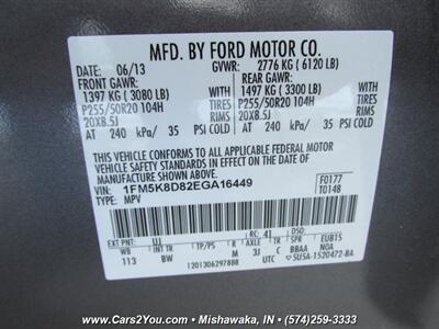 2014 Ford Explorer XLT 4x4   - Photo 32 - Mishawaka, IN 46545