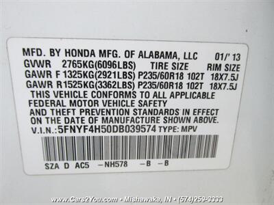2013 Honda Pilot EX-L 4x4 - Photo 41 - Mishawaka, IN 46545