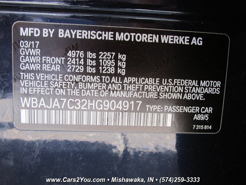 2017 BMW 530i xDrive - Photo 35 - Mishawaka, IN 46545