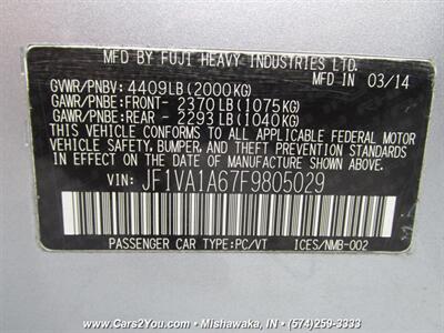 2015 Subaru WRX AWD TURBO - Photo 30 - Mishawaka, IN 46545